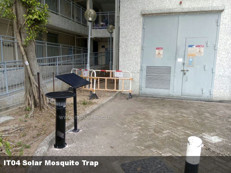 太陽能滅蚊機吸入式捕蚊系統